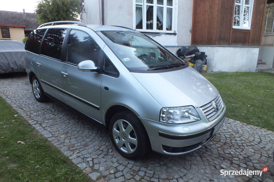 Vw Sharan 19 TDI 4 MOTION HIGHLINE FULL nieuszkodzony Sharan Volkswagen Trzebnica