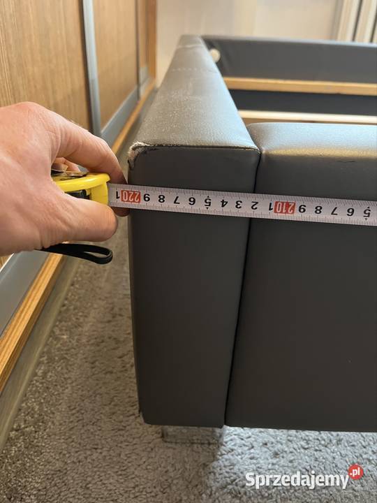 Łóżko MK Foam ze stelażem i materacem Dęblin