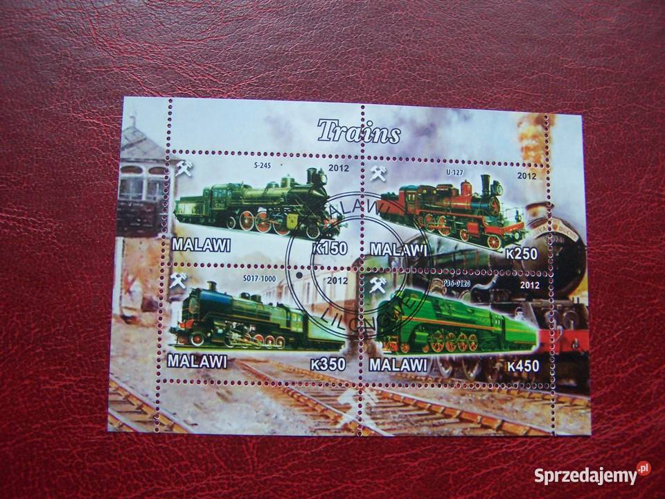 Malawi 2012 CTO Kolej Stare Lokomotywy śląskie Tychy