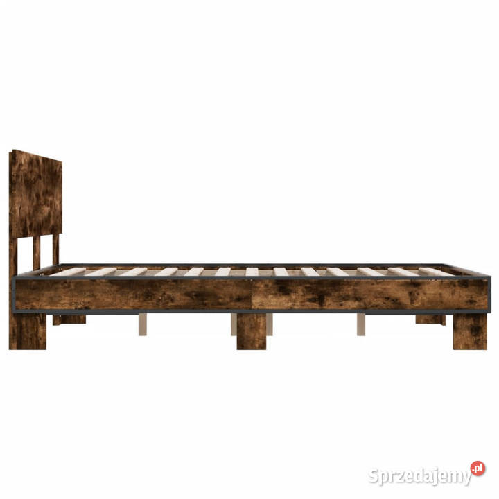 Rama łóżka przydymiony dąb 140x190 WM3280214 143cm Warszawa sprzedam