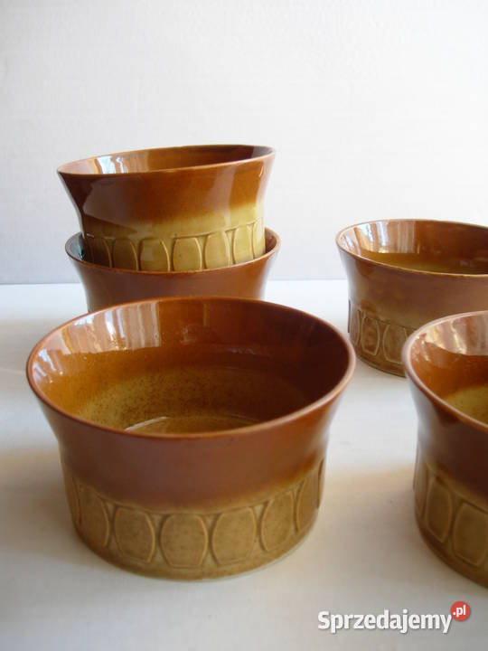 miseczki Tułowice porcelit vintage PRL Akcesoria kuchenne Częstochowa