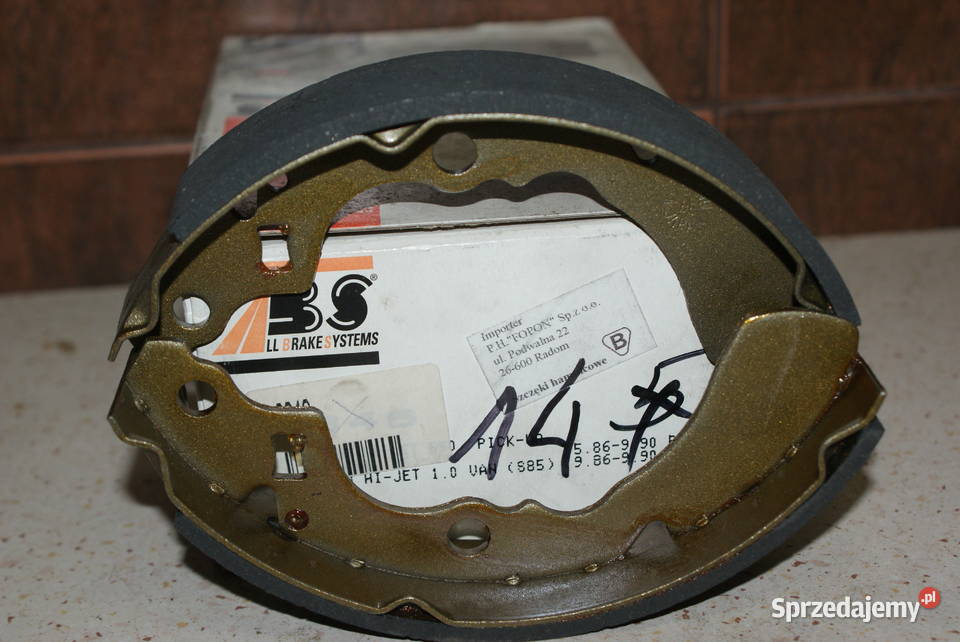 8846 ABS SZCZĘKI HAMULC DAIHATSU CUORE 8085 Białobrzegi