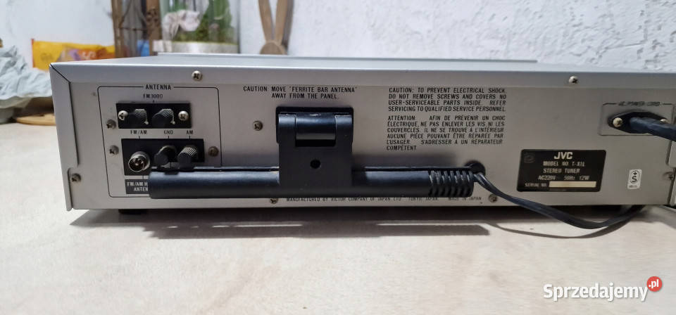 Tuner radio analogowe JVC TX1L T X1L tuner wielkopolskie Międzychód