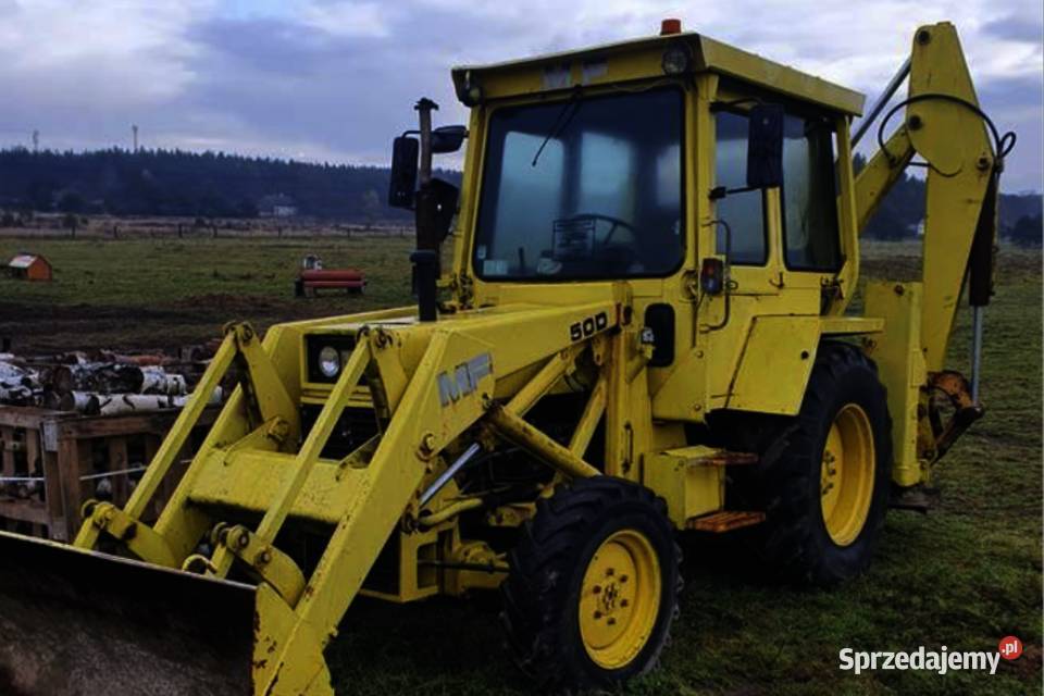 MF 50 D napęd 4 x 4 koparko ładowarka Koparko ładowarki Żarów sprzedam
