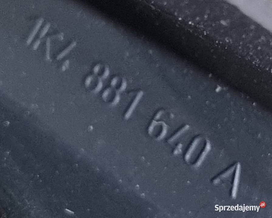Element fotel plastik oslona VW 1K4881479K osobowe Fotele i kanapy Bolesławice