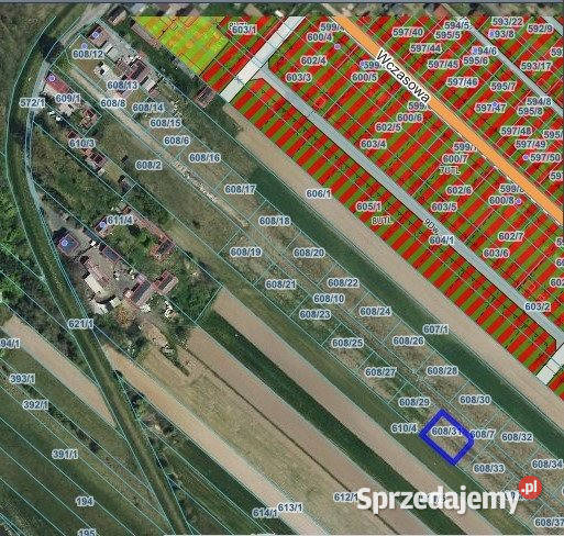 Grunt 652m2 Pstrokonie 652m2 łódzkie sprzedam