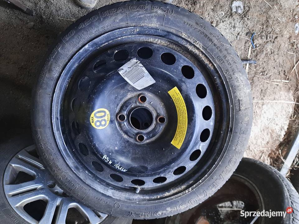OPEL SIGNUM ASTRA H ZAFIRA B KOŁO DOJAZDOWE 40 X