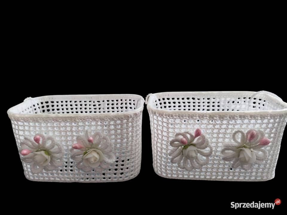 Koszyczki bliźniaczek do sypania kwiatków na