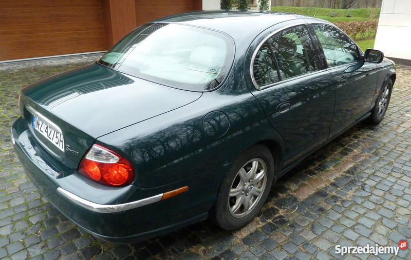 Jaguar SType 01 V6 240 ciemnozielony jasne lakier metallic Samochody osobowe Warszawa