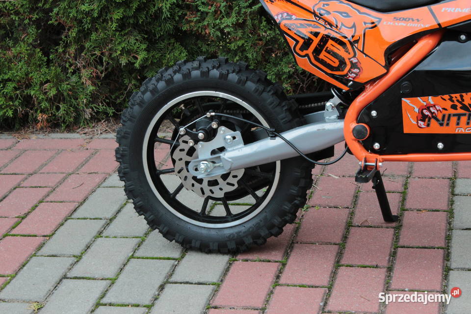 cross dirt bike 80W 36V 1010 calowy elektryczny Goleniów