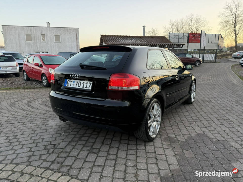 Audi A3 3drzwiowe Audi A3 8P SLine 2008 18 TFSI A3 pomorskie