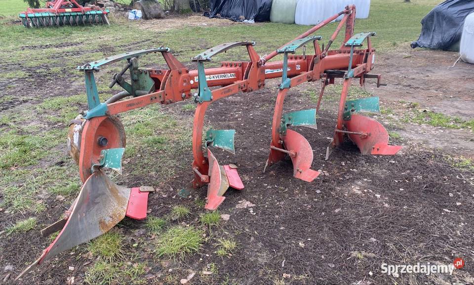 Pługi kverneland 4 skibowe Sidra sprzedam