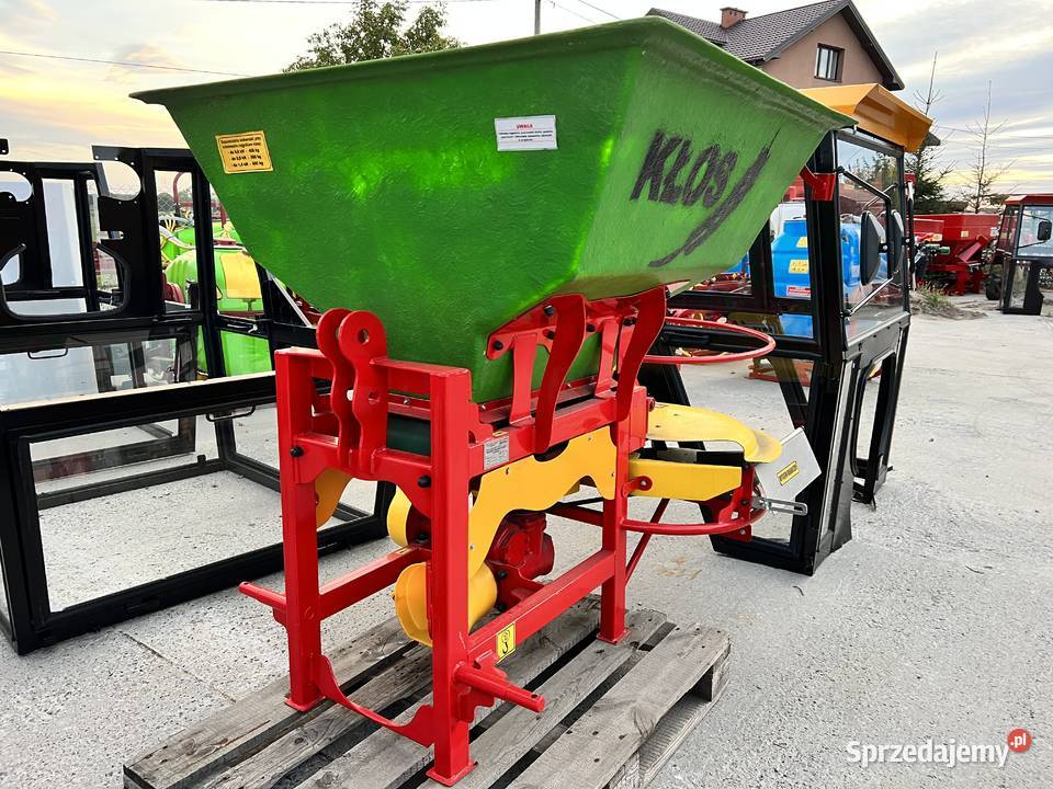 Rozsiewacz na taśmę 300 400 600 800 lejek KŁOS Garwolin