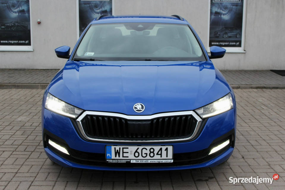 koda Octavia Automat SalonPL FV23 Ambition 1WŁ asystent pasa ruchu Sokołów sprzedam