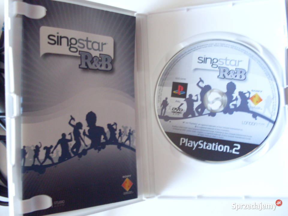 Mikrofony i gra na konsole Playstation 2 Łańcut sprzedam