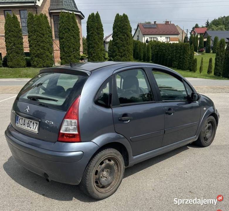 Citroen c3 14 gaz 2008r Strzegocice