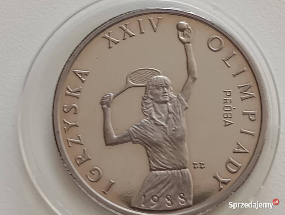 Moneta 200 1987r XXIV Igrzyska olimpijskie Próba Mosina