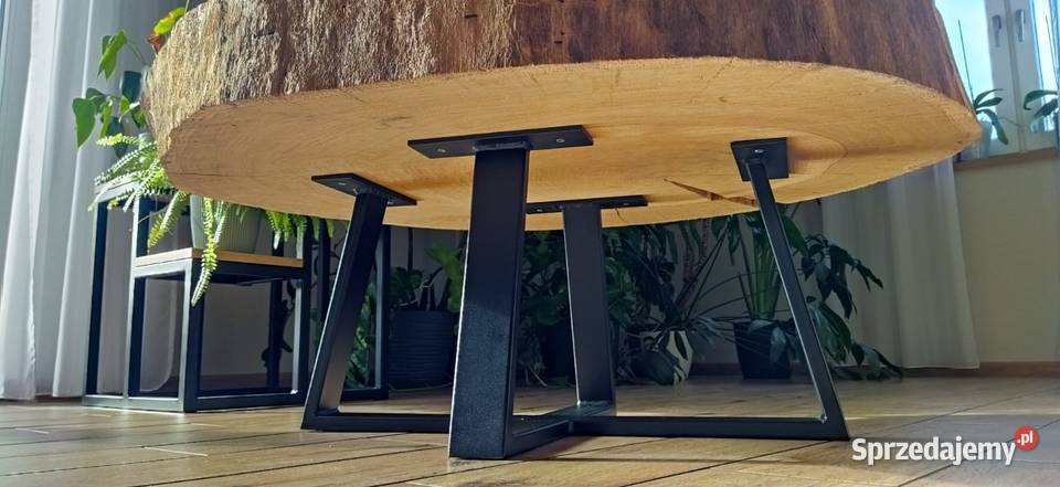 Stolik kawowy dębowy Stoliki kawowe i ławy wielkopolskie Bałdowice