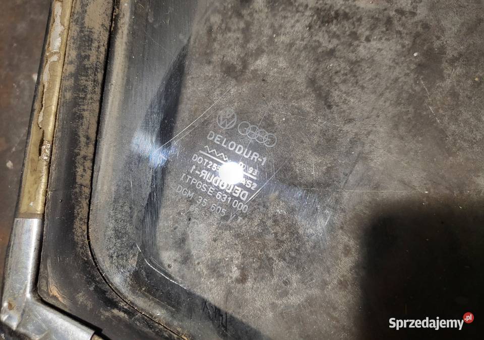 Szyba boczna lewy tył Volkswagen passat b2 b1