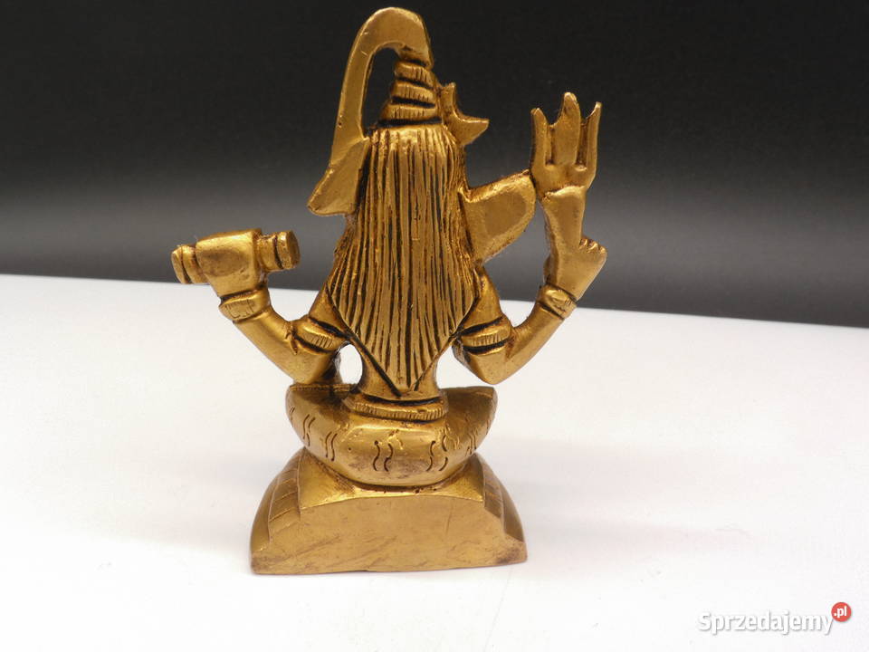 MOSIĘŻNA FIGURKA LORDA ŚIWY SHIVA SAKRALNA wielkopolskie Raszków