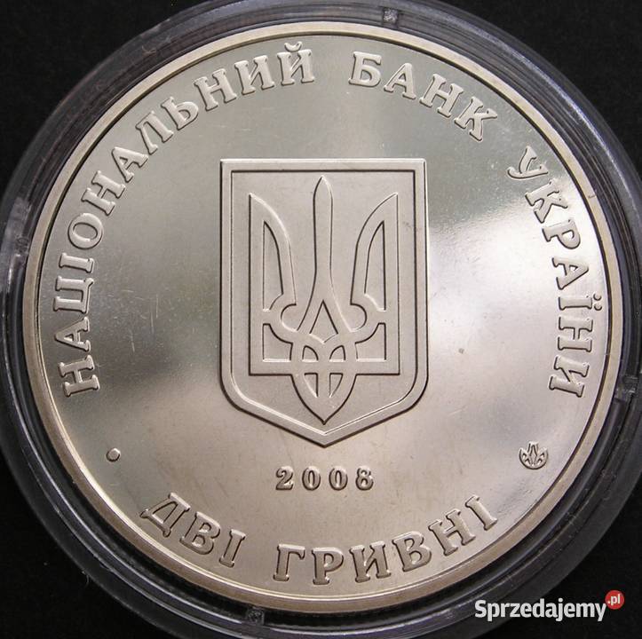 UKRAINA 2 HRYWNY 2008 GOŁUBOWICZ STAN 12 Łódź sprzedam