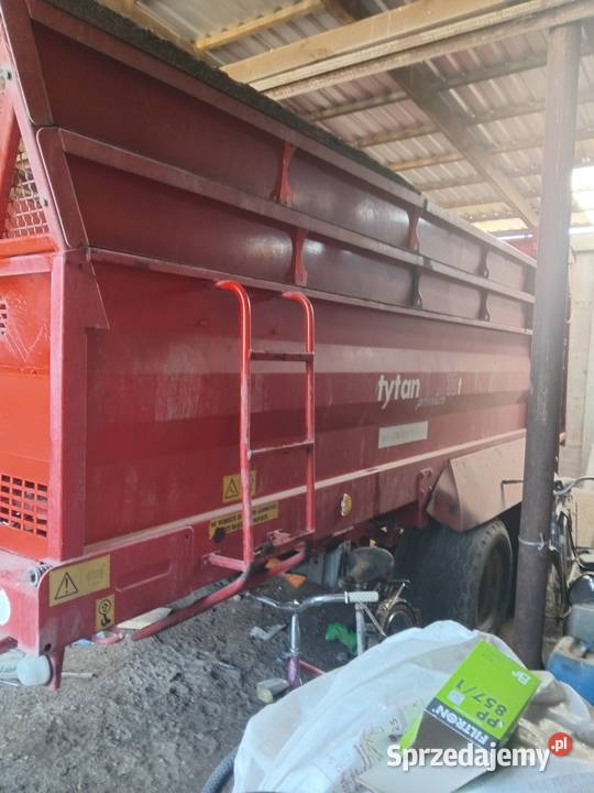 Rozrzutnik obornika Unia Tytan premium 10t Kosino sprzedam