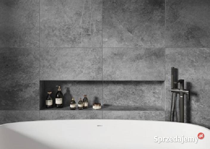 Twardy szary gres beton 60x60 antypoślizgowość Łask sprzedam
