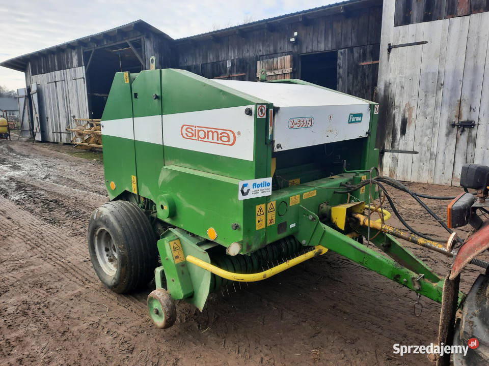 Prasa zwijająca SIPMA Z5691 FARMA nieuszkodzony Chorzele sprzedam
