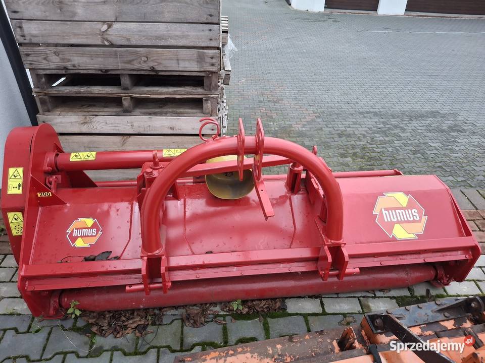 Kosiarka bijakowy Humus przód i tył mulczer Ciążeń