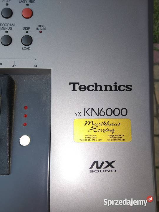 Keyboard Technics Kn6000