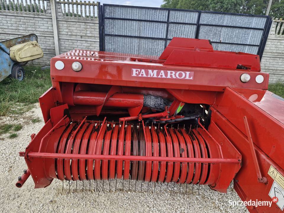 Prasa Famarol z511 2012r licencja Deutz Fahr Tuszyn