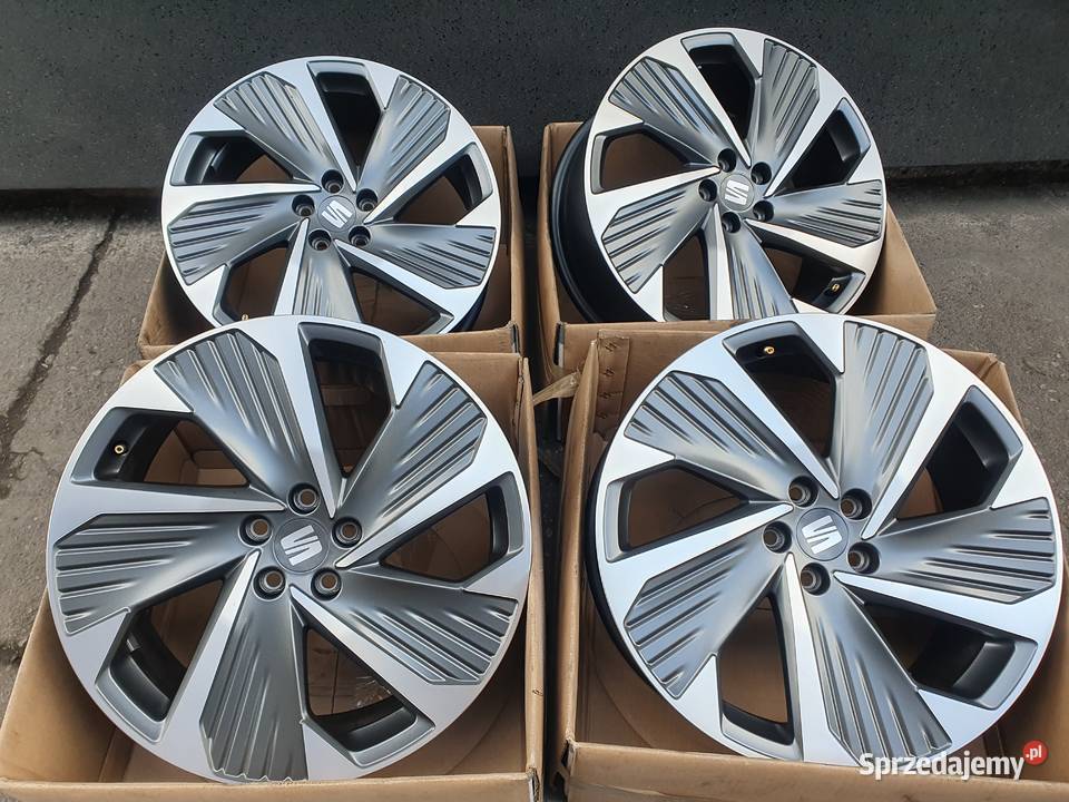 762Alufelgi 18 5x100 AUDI Skoda Sat Vw śląskie Bąków