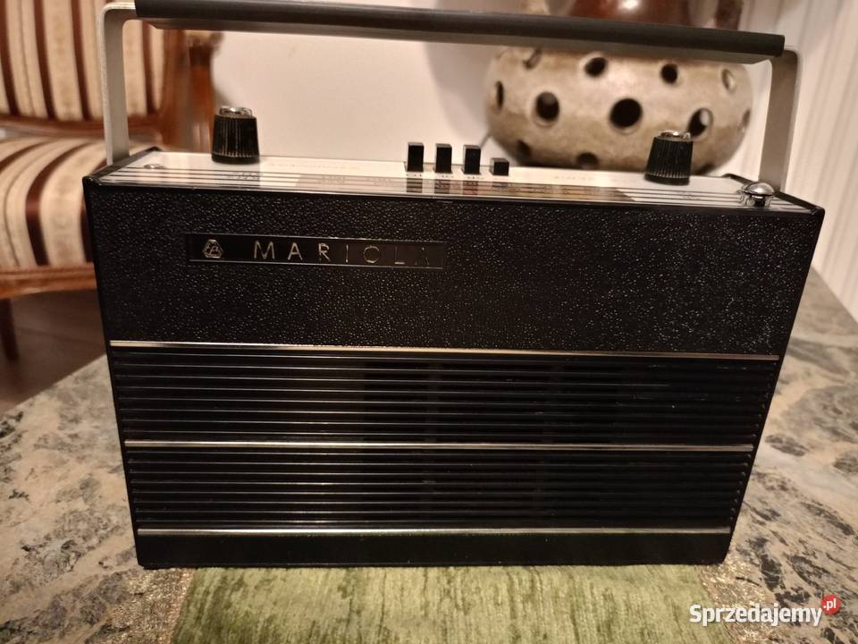 Zabytkowe Radio Mariola Unitra Eltra PRL Drawski Młyn