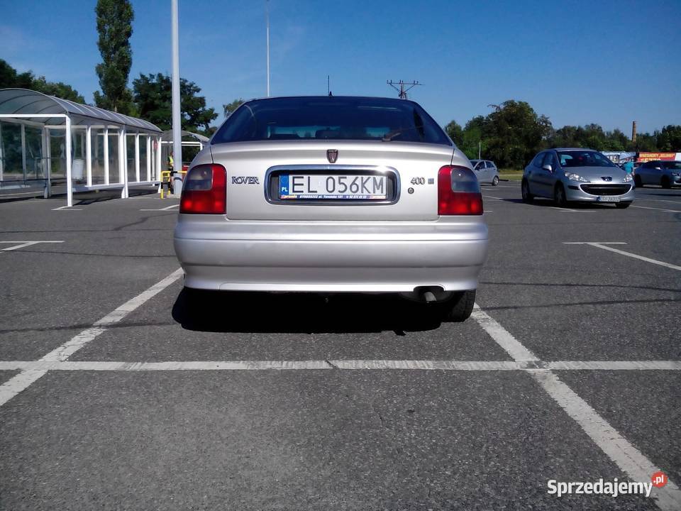ROVER 400 Turbo Diesel oszczędny sprytny idealny światła przeciwmgielne Łódź