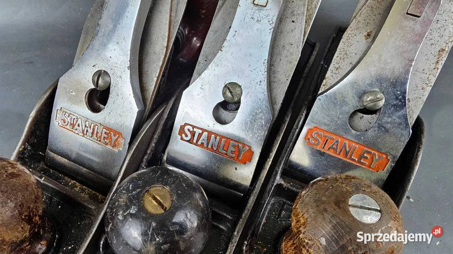 Stary strug hebel Stanley 3 sztuki