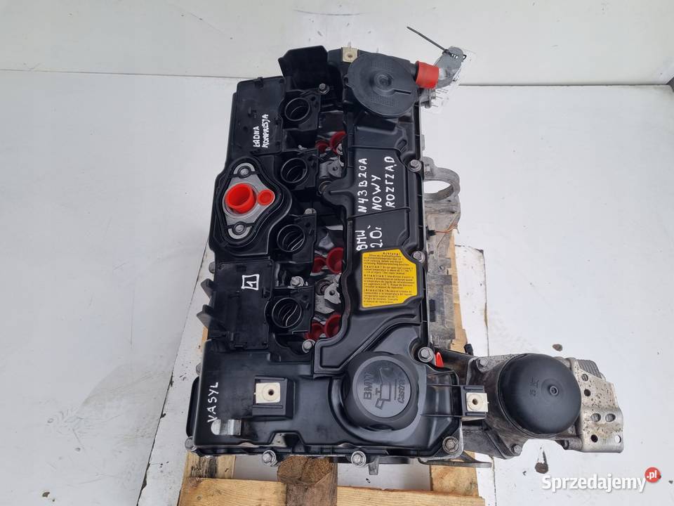 SILNIK SERWISIE ROZRZĄD BMW E60 E61 520 20 i 163 lubelskie Janów sprzedam