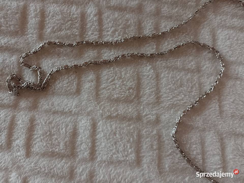 Bogato zdobiona koralikowa torebka wieczorowa z szary/srebrny Kraków sprzedam