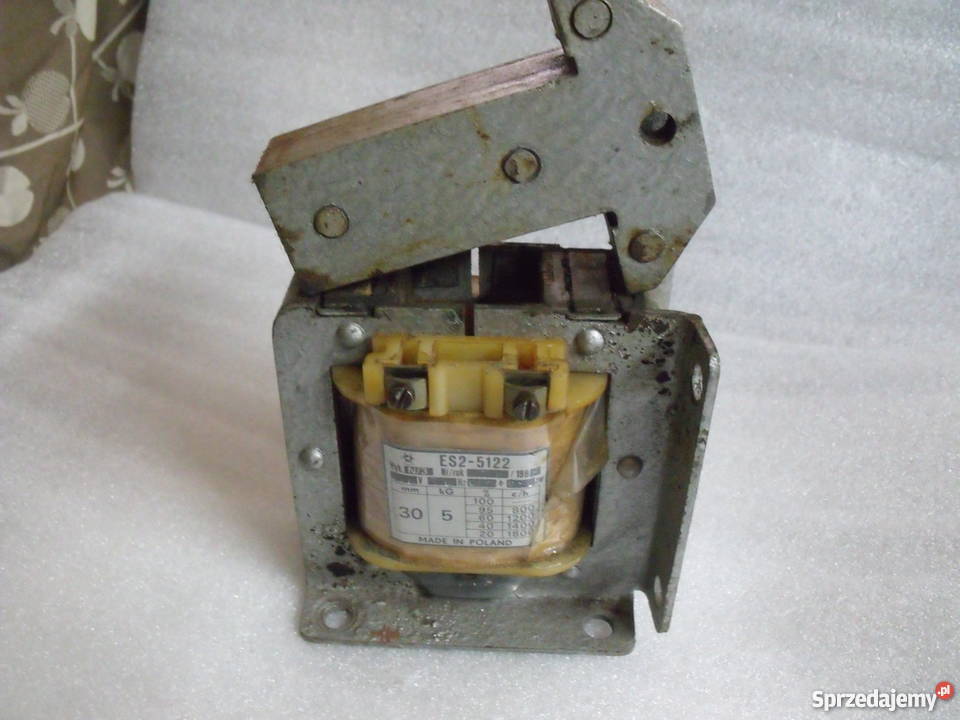 Elektromagnes luzownik typ ES2 5122 warmińsko-mazurskie Elbląg