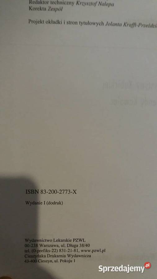 Pediatria PZWL unikatowe książki antykwariat Warszawa sprzedam