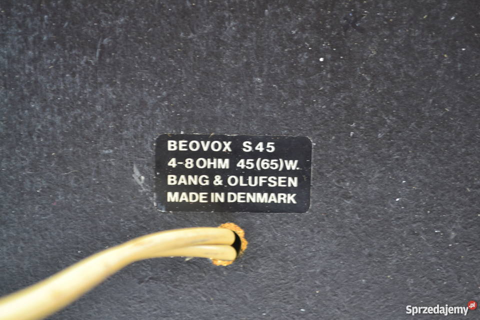 Bang Olufsen BEOVOX S45 Kolumny głośnikowe