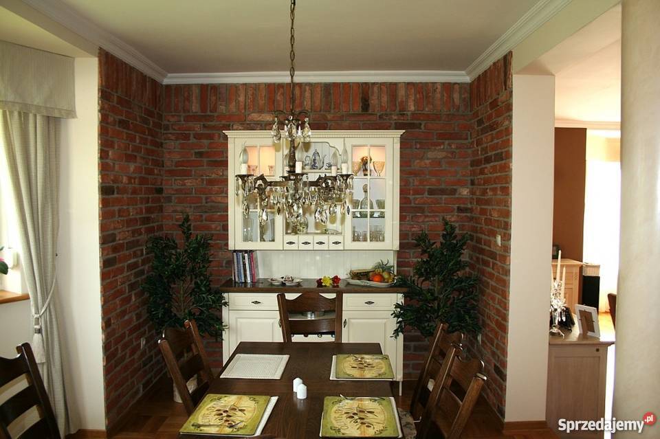 Cegła rozbiórkowa ściana z cegły płytki narożne wewnętrzne Słupno