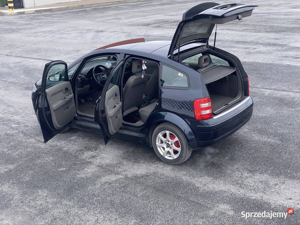 Audi A2 14 benzyna 2001 podgrzewane fotele Świdnica