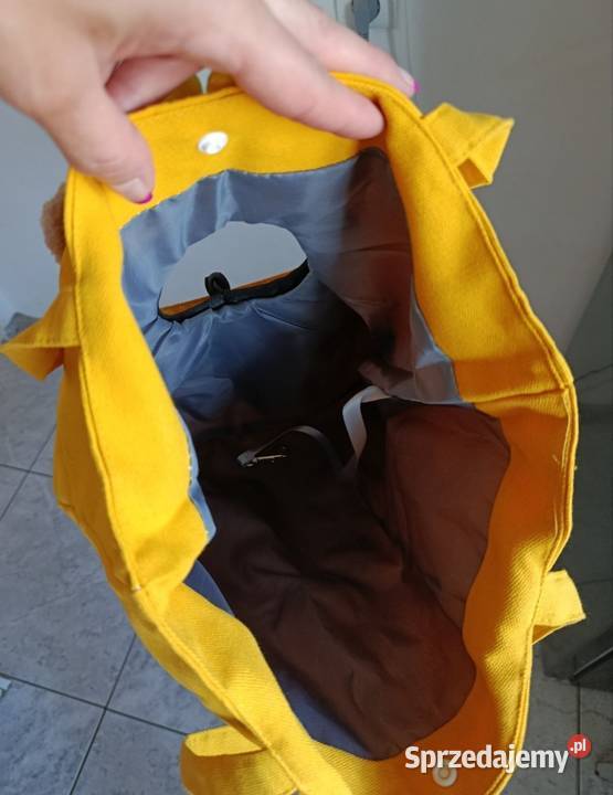 Urocza żółta torba shopper z pszczółką nowa Koło sprzedam
