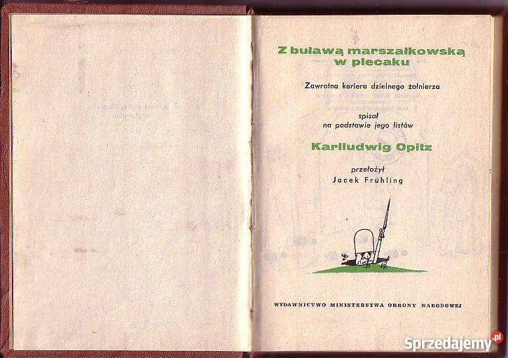 8336 Z BUŁAWĄ MARSZAŁKOWSKĄ W PLECAKU ZAWROTNA Czyrna