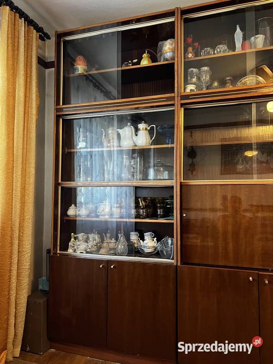 Meblościanka Vintage PRL lata 90 segment Skołyszyn