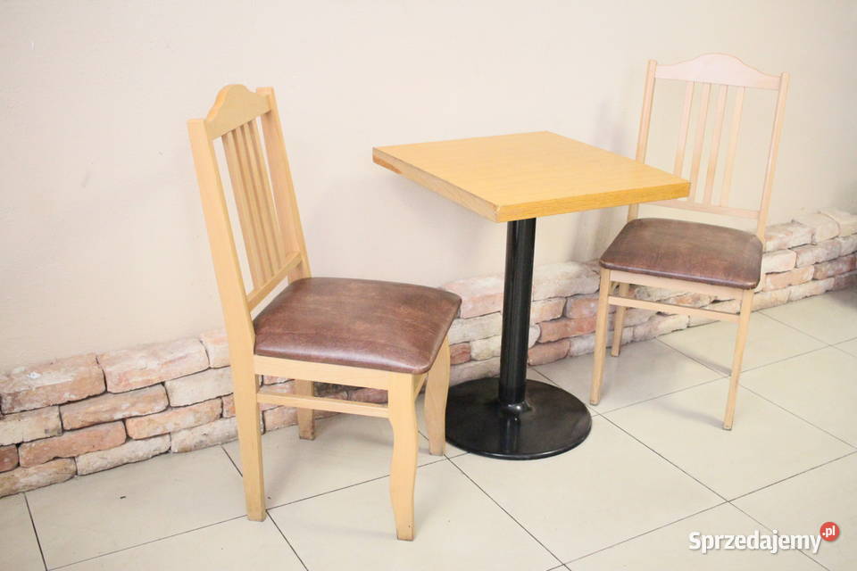 Stoliki do lokalu punktu gastronomicznego DREWNO śląskie Pszczyna