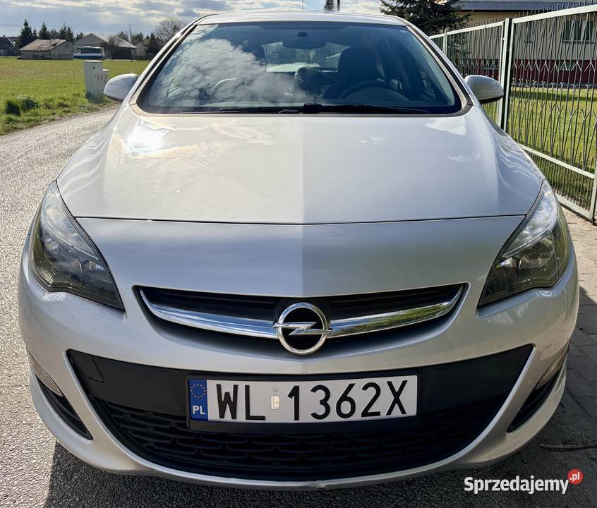 OPEL ASTRA J 2014 16 Benzyna 124 elektryczne lusterka Wieliszew