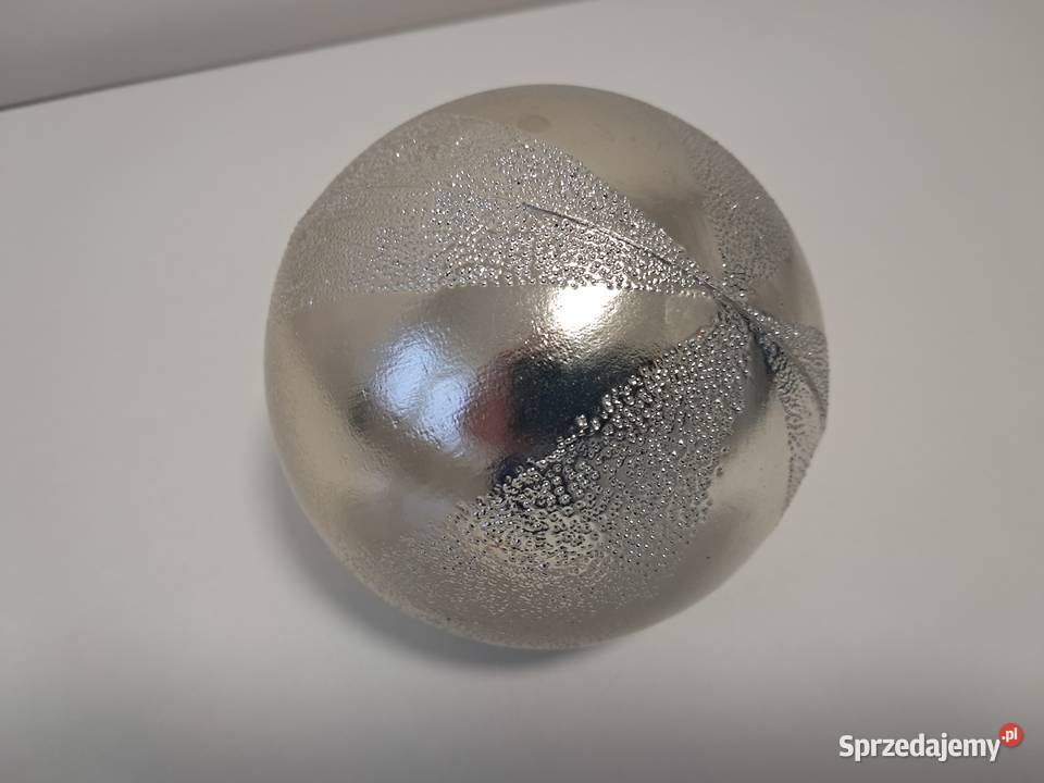 Bombki choinkowe srebrne duże 3 do sprzedania małopolskie