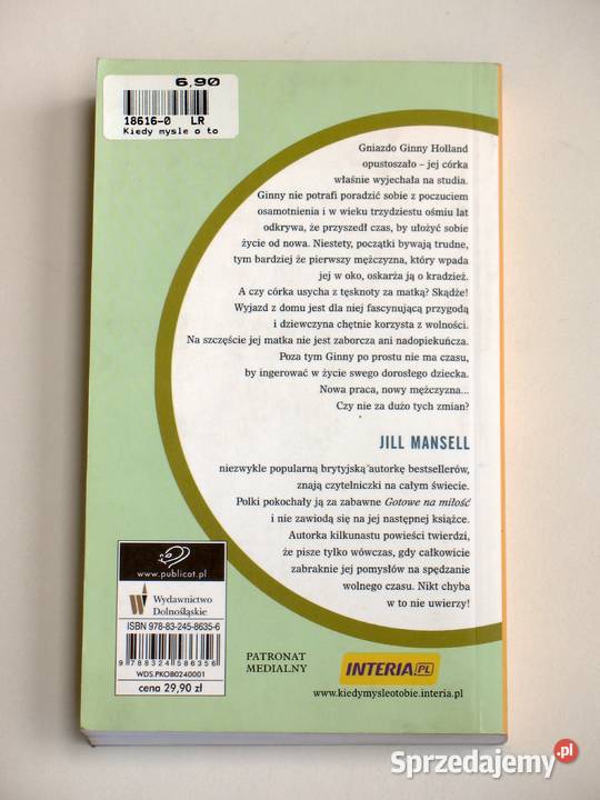 Kiedy myślę o tobie Jill Mansell Kraków