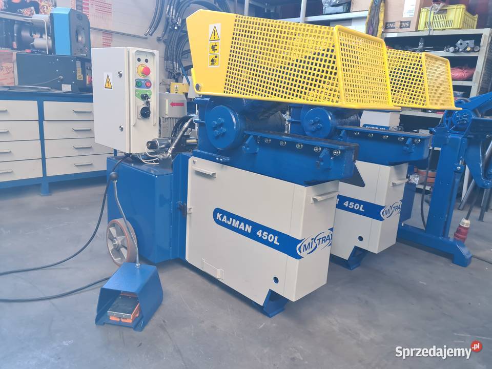 Nożyce do cięcia złomu kolorowego Kajman 450 Biznes i Przemysł